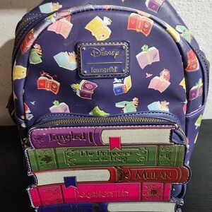 COPY - LOUNGEFLY Mini Backpack! Princess Books! 👑